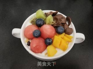 Fruit Oatmeal Yogurt Cup recipe