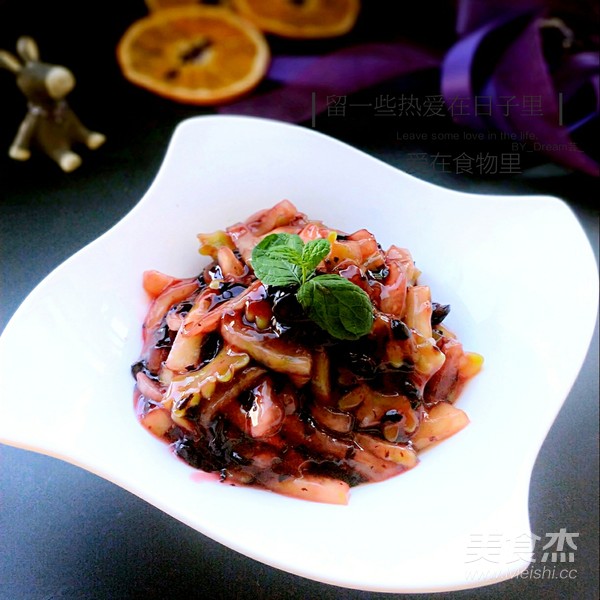 Blueberry Double Melon Strips recipe