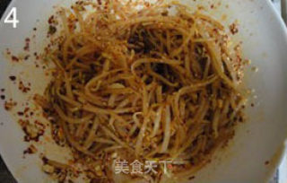Cold Spicy Bean Sprouts recipe