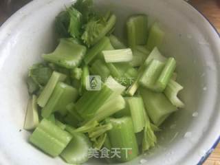 Tofu with Celery Cream recipe