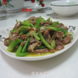 Celery Shredded Pork recipe
