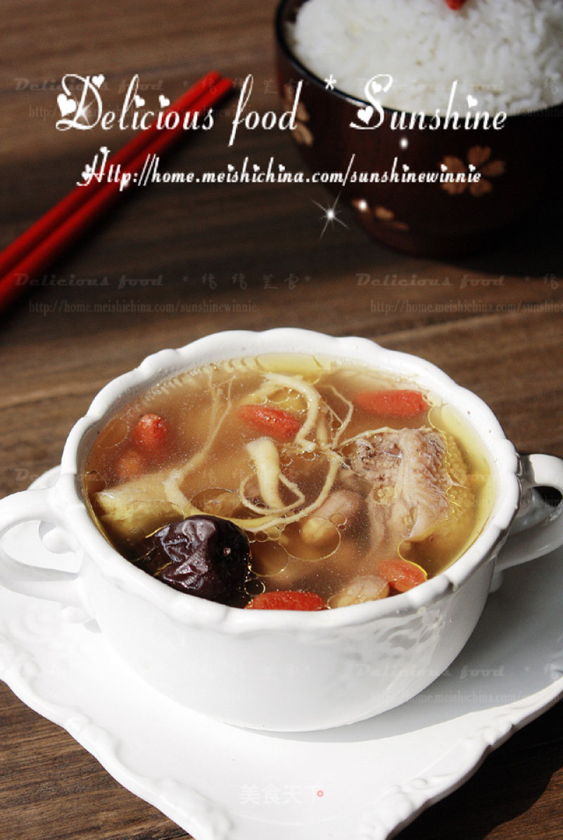 Autumn and Winter, Tonic Season ----- Ginseng Chicken Soup recipe