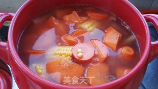 Corn Pork Ribs Soup recipe