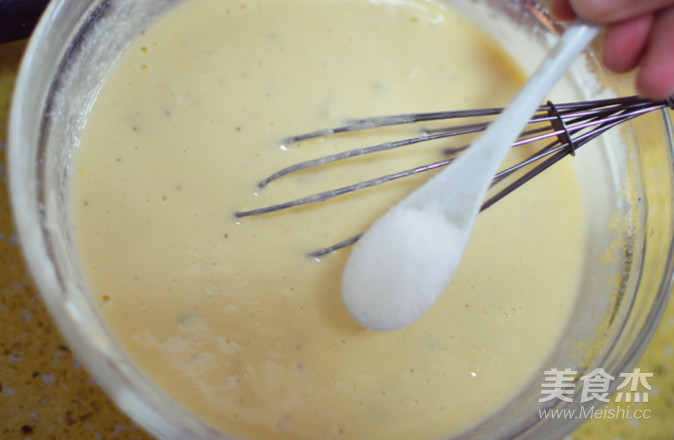 Crispy Soy Milk Dregs Omelette recipe
