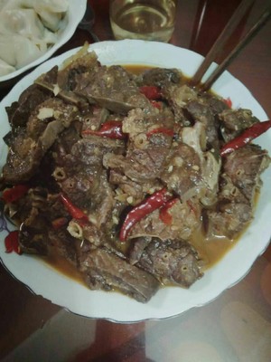 Spicy Pork Lung recipe