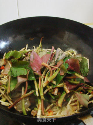 Stir-fried Houttuynia Cordata recipe