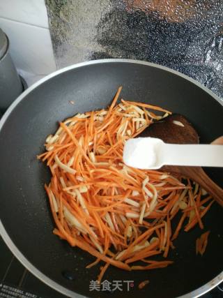 Stir-fried Sansi recipe