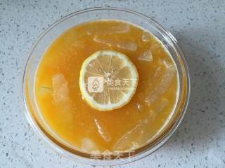 Orange Juice Lemon Winter Melon Strips recipe