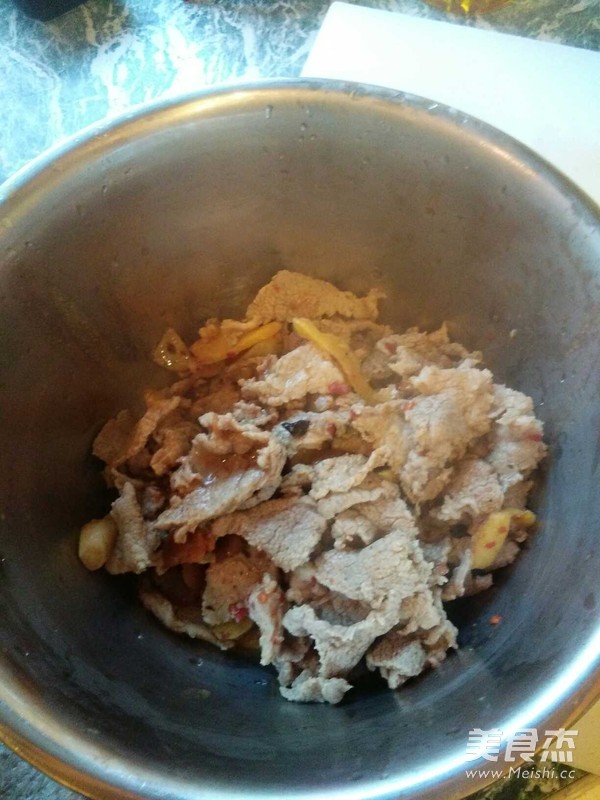 Poached Pork Slices recipe