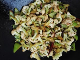 Stir-fried Cauliflower recipe