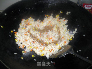 Soy Sauce Fried Rice recipe