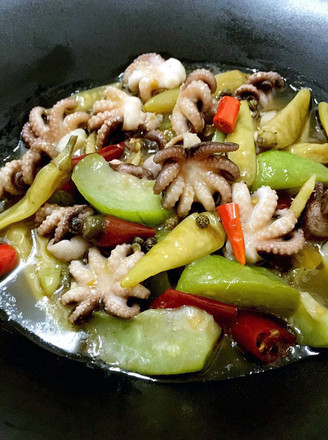 Pickled Pepper Octopus recipe