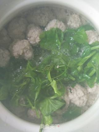 Pea Point Meatball Soup recipe