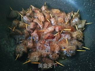 Toothpick Beef recipe