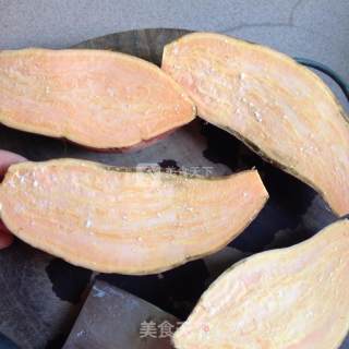 Baked Sweet Potato with Cheese recipe