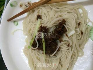Beef Vermicelli Noodles with Green Pepper recipe