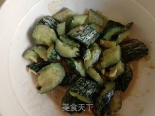 Cucumber with Sesame Sauce recipe