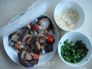 Steamed Scallops with Garlic Vermicelli recipe