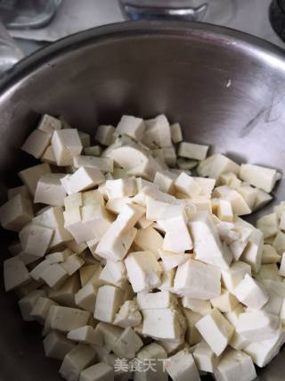 A Good Partner for Fat Reduction~chilled Cabbage Tofu recipe