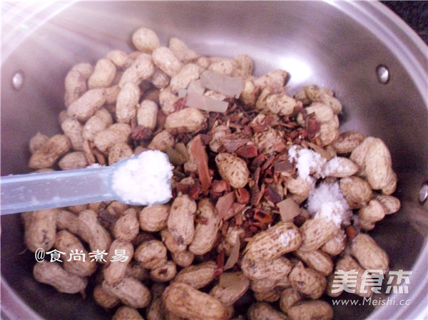 Five Perfume Boiled Peanuts recipe