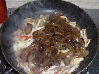 Braised Sea Cucumber with Mushrooms recipe