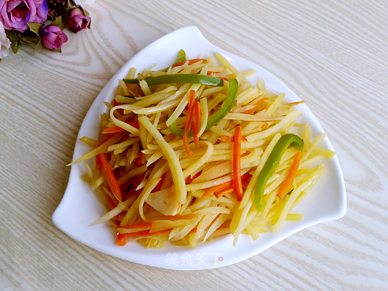 Vinegar Shredded Potatoes recipe