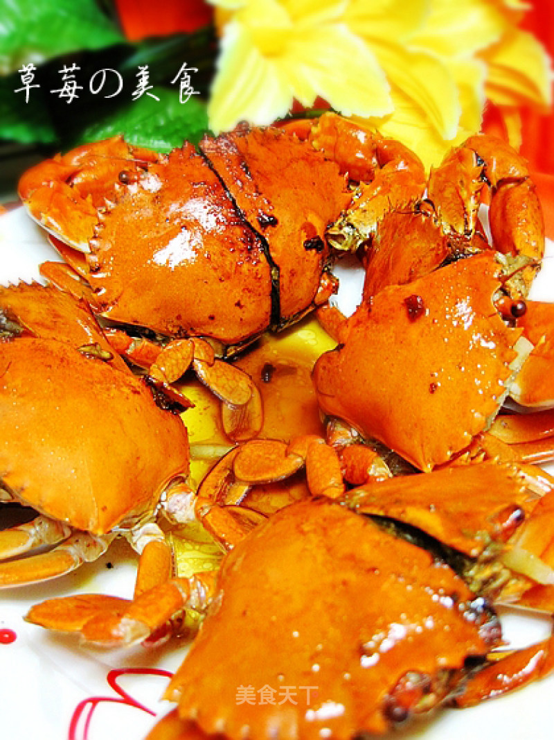 Braised Meat Crab in Oil recipe