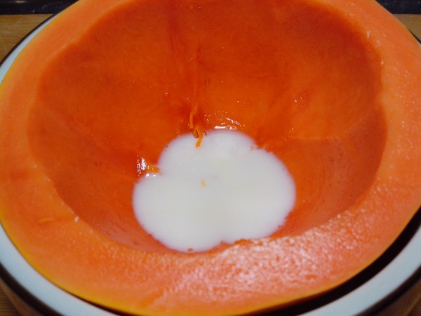 Mushroom Papaya Cup recipe