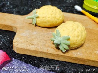 Cartoon Pineapple Bun recipe