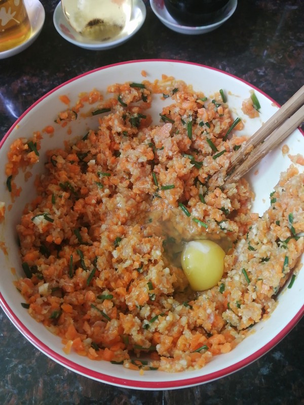 Dim Sum that Never Gets Tired Of~~ Making Carrot Dumplings recipe