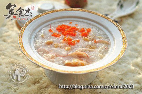 Seafood Congee recipe