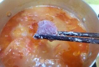Tomato Three Fresh Crystal Pork Soup recipe