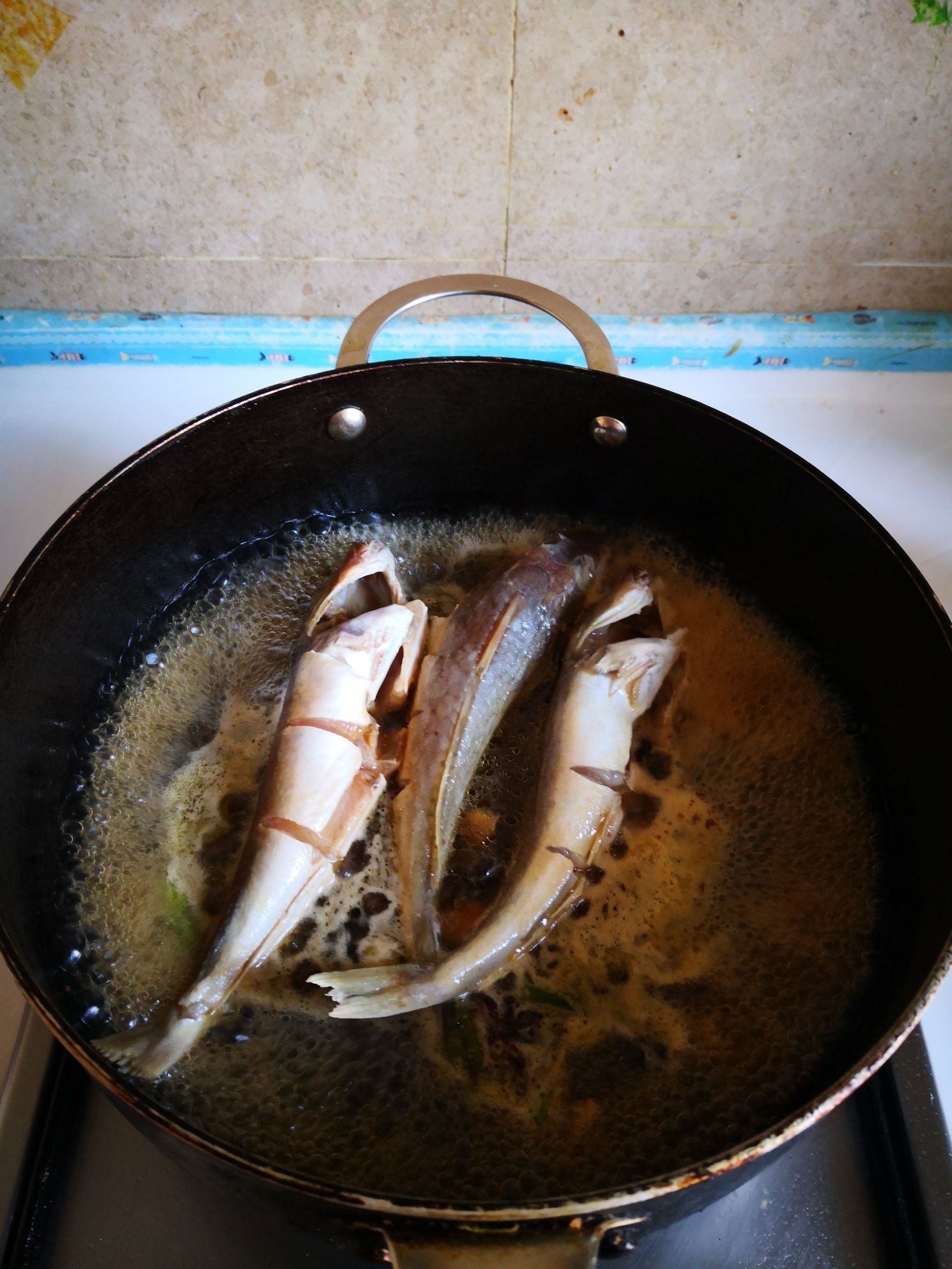 Red Snack Fish Braised Tofu recipe