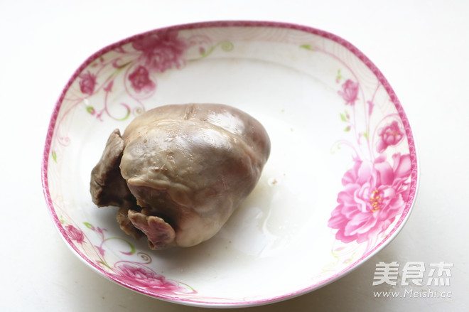 Shredded Cold Pork Heart recipe