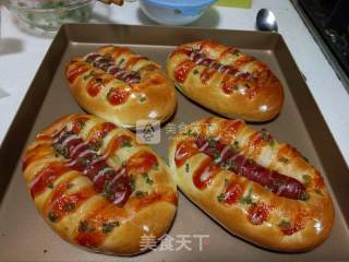 #aca烤明星大赛#intestine Buns recipe