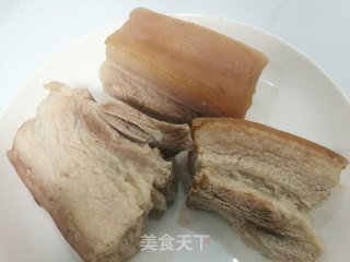 Fresh Bamboo Shoots and Ginger Twice Cooked Pork recipe