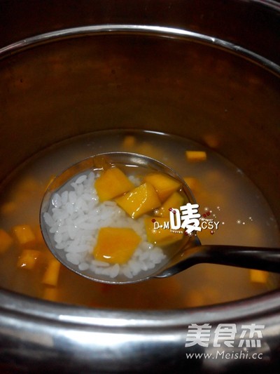 Pumpkin Japonica Rice Porridge recipe