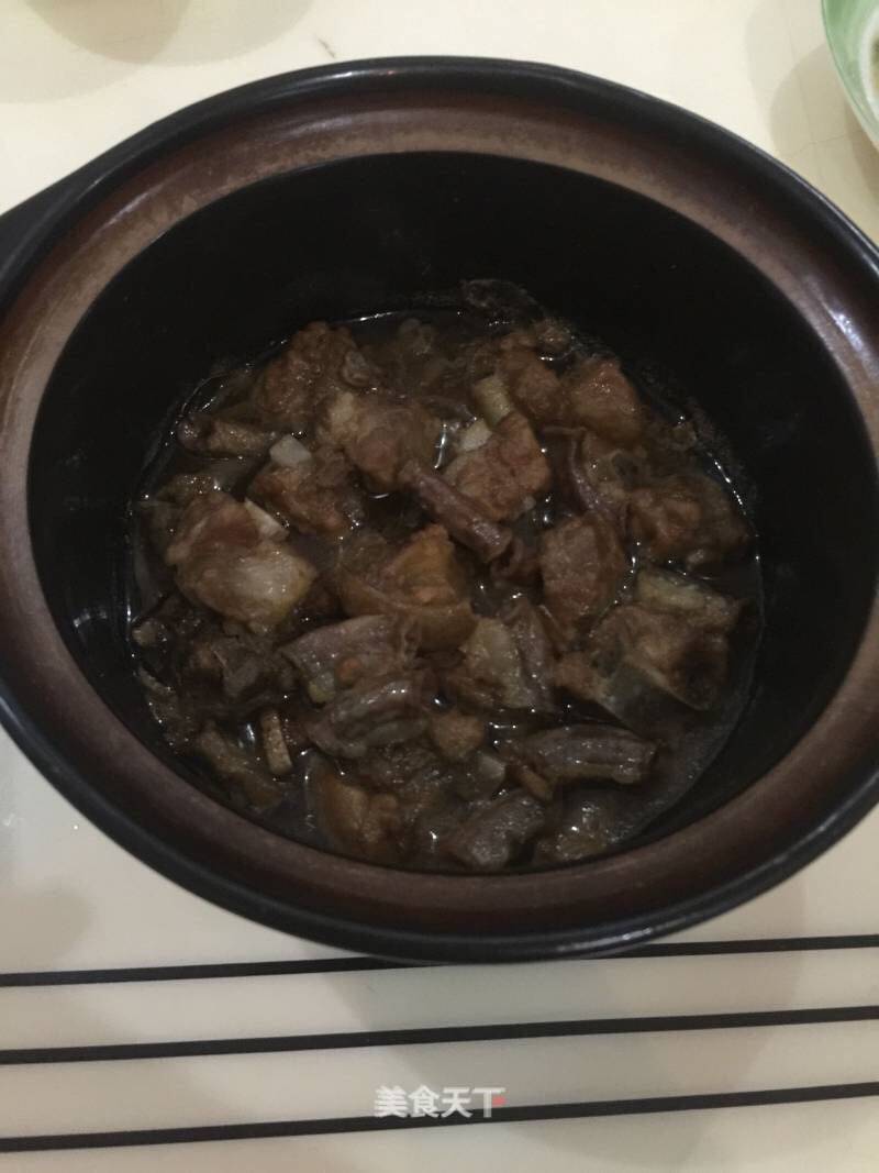 Braised Pork Ribs in Small Intestine recipe
