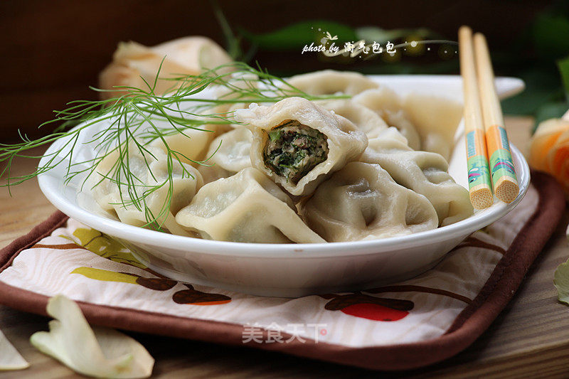 The Winter Solstice is Here, Eat Dumplings [fennel Pork Dumplings] recipe