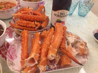 Two Live King Crabs recipe