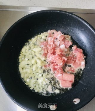 Potato Flour with Meat Sauce recipe