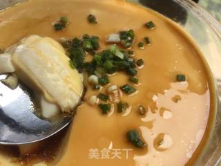 Steamed Eggs with Tofu recipe