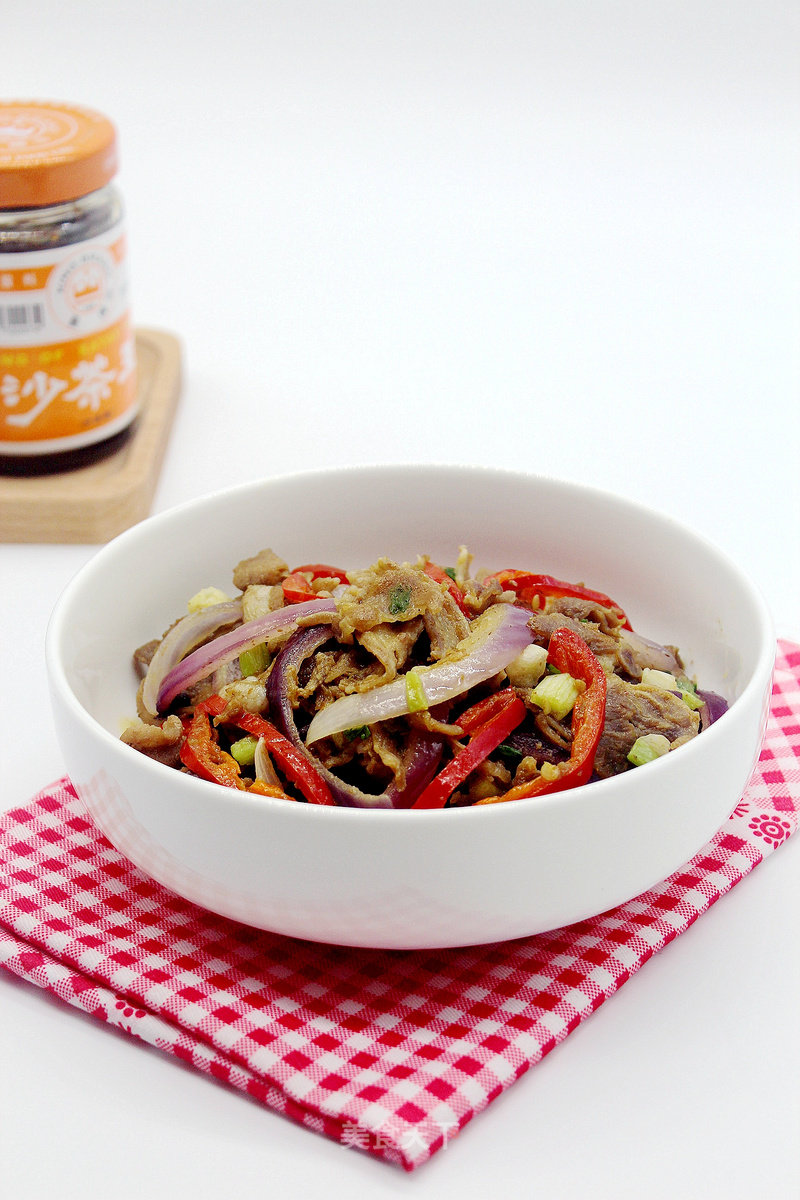 Fried Lamb Slices with Onions recipe