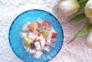 [cupid Trial Report]-yogurt Fruit Salad recipe