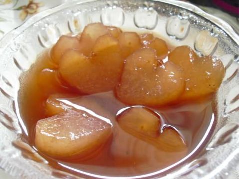 Wine Honey Stuffed Winter Melon Heart recipe