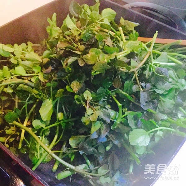 Stir-fried Watercress recipe