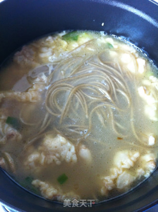 Crispy Pork Stewed Vermicelli recipe