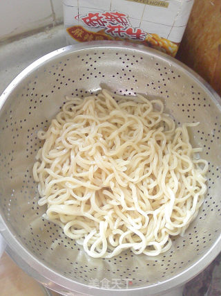 Improved Fried Noodles with Cumin Shredded Pork recipe