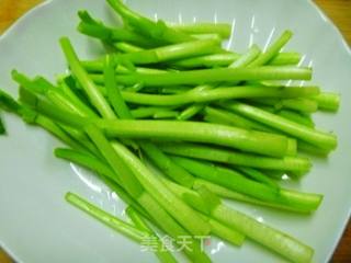 【summer Cold Dishes】---soybean Mouth with Choy Sum recipe