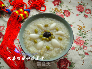 Black Millet Lily Mung Bean Porridge recipe